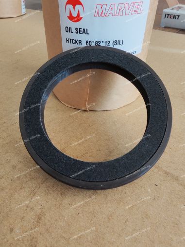 СЕМЕРИНГ  HTCKR 60x82x12 Silicone с кече Marvel/TW,  колянова вал предна страна на ISUZU 1-09625-438-0