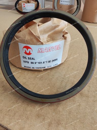 Wiper seal WPB 88.9x101.6x7.92 NBR Marvel/Tw, Caterpillar 7K-9211