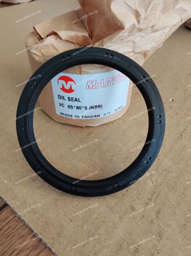 Семеринг VC (A OF) 65x80x5 NBR Marvel/TW, предна ос на KUBOTA 5-08-109-21,337750-43350,AG3385F