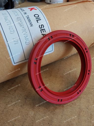 Oil seal HTCR 43x58x7 R Silicone WLK/TW , for crankshaft of  ACURA,HONDA 91212-PNC-003   