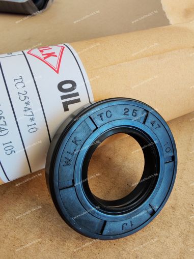 Oil seal  TC (AS) 25x47x10 NBR WLK/TW , for washing mashines  Ariston, Indesit  C00058969, 92445212