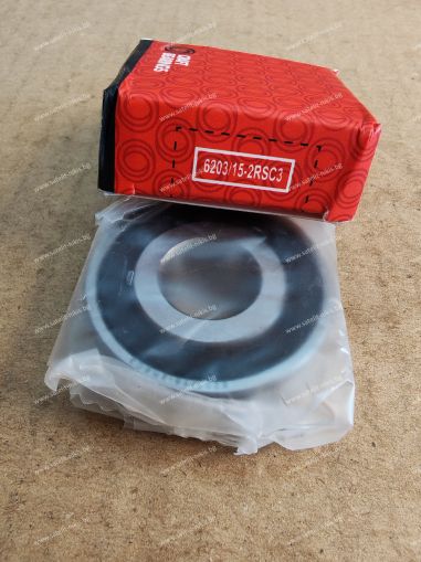 Bearing   6203 LLU/15C3 (15x40x12) KRAFT/Lithuania , for alternators VALEO 593691