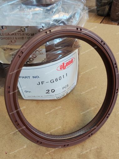 Семеринг HTCL 76x90x7.5 L FKM  STONE/Japan , за колянов вал задна страна на двигател  KUBOTA 16241-0446-0,16241-0446-1,16285-0446-0,16285-0446-1,STONE JF-G6011