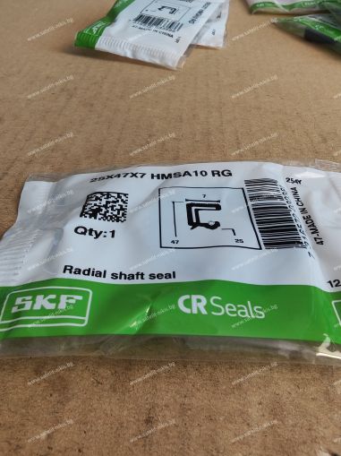 Oil seal HMSA10 RG (ASW) 25x47x7 SKF/Sweden