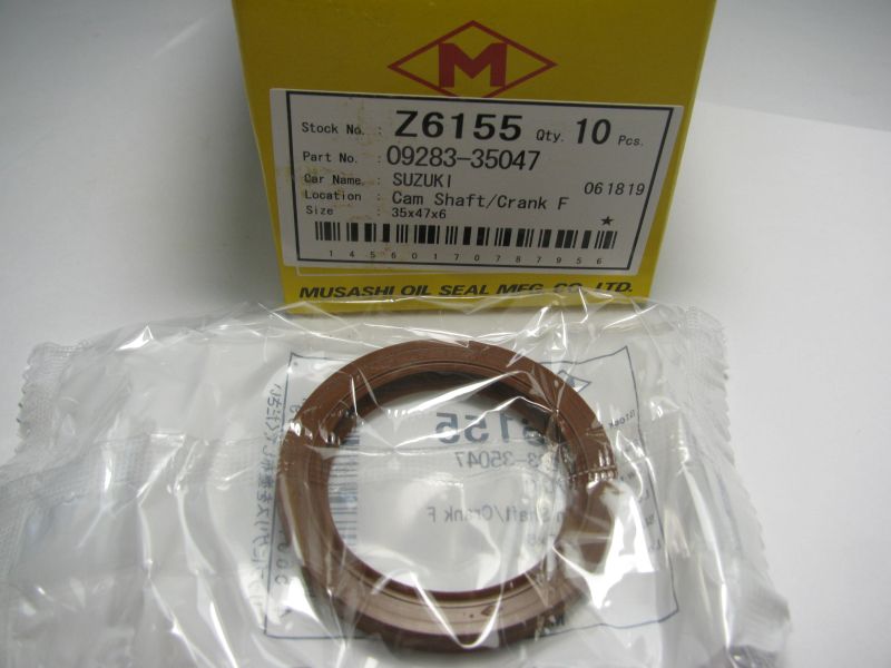 Oil seal AS 35x47x6 R Musashi Z6155, front crankshafr of на Suzuki 