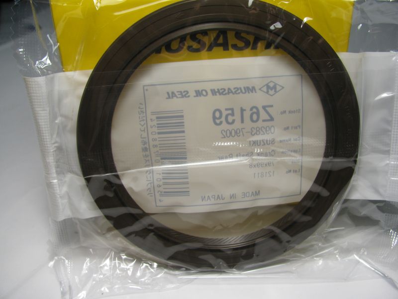 Oil seal AS 79x99x8 L-left helix, FKM Musashi Z6159, crankshaft 