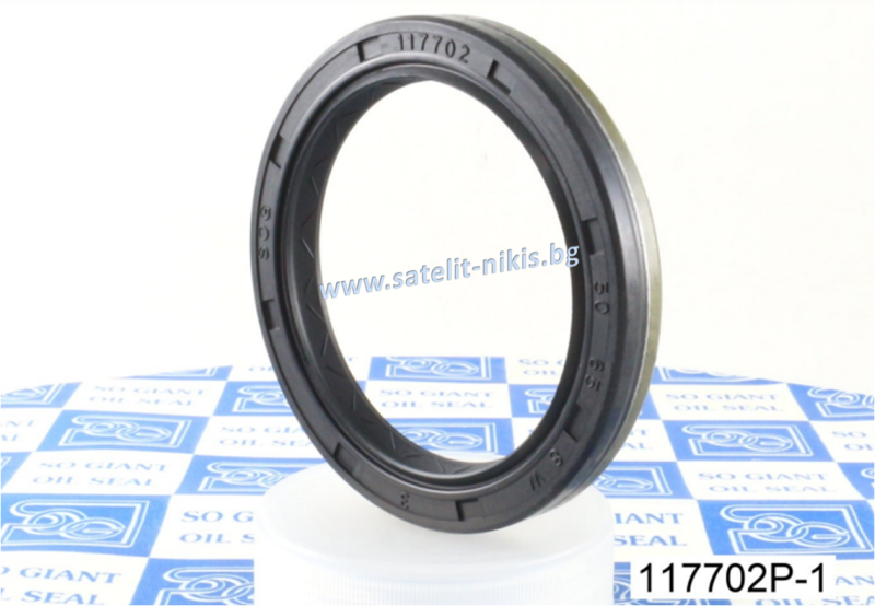 Oil seal A/BS (214) 53x73x10 W12 NBR SOG/TW, wheel hub of MERCEDES 