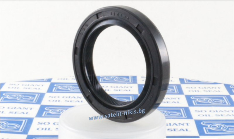 Oil seal AS (104) 95x115x12 L NBR SOG/TW, crankshaft rear side of 