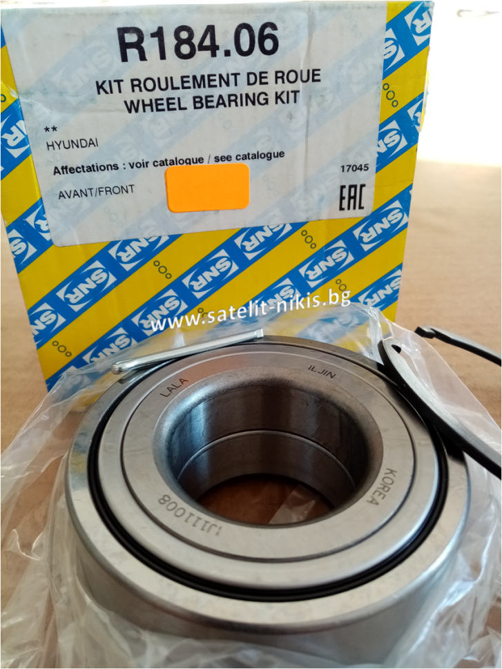Wheel bearing kit R184.06 SNR/France, front axle of GALLOPER 51720
