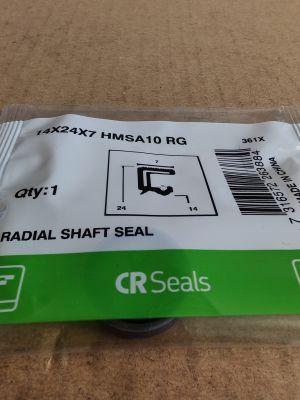 Oil seal HMSA10 RG (ASW) 14x24x7 SKF/Sweden