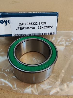 ЛАГЕР DAC 355222 2RDD (35x52x22) KOYO/Japan  ,за автомобилни компресори DELPHI CVC165,ХУ6,NIPPONDENSO 6CA17A,6SEU12,6SEU12C,7SBU16C,7SB16C,ROVER 6CA