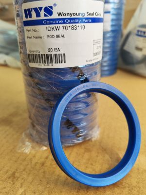 Уплътнител за прът IDKW 70x83x10 PU92 WYS/Korea, до 350 bar, високотемпературен, от -35 до +130 С