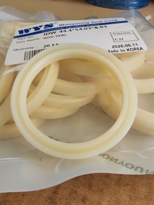 Hydraulic rod seal IDW 44.4x54.03x6.63 PU92 WYS/Korea, up to 350 bar
