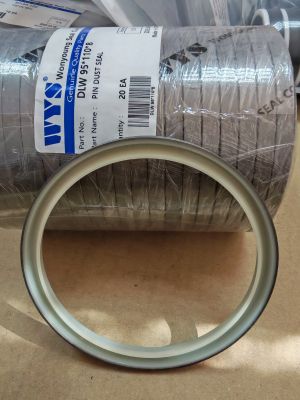 Метален чистач DLW 95x110x8 PU95 + студеновалцувана стомана WYS, KOMATSU 421-46-11750