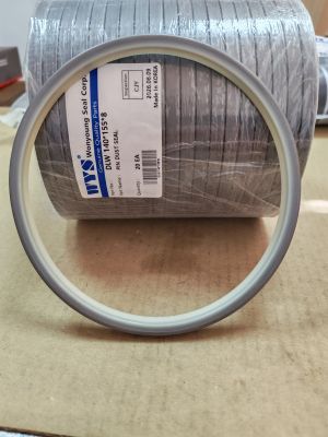 Metal-clad wiper DLW 140x155x8 PU95 + SPCC WYS, KOMATSU 425-09-11110