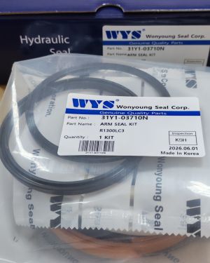 Ремонтен комплект уплътнения 31Y1-03710N  WYS/Korea , за стрелата на багер Hyundai R1300LC,R130LC,R130LC-3