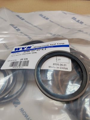 Hydraulic piston seal SPW 55x45x4.3 PTFE + NBR WYS/Korea, Komatsu 707-44-55130