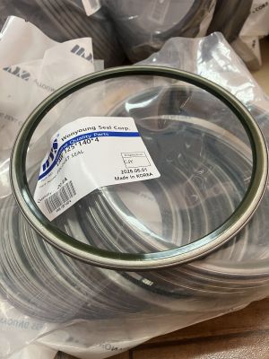 Pin dust seal VAW 125x140x4 PU95 + cold-rolled carbon steel WYS, Komatsu 07145-00125