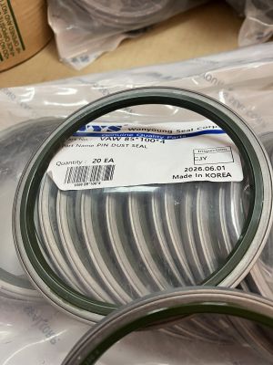 Pin dust seal VAW 85x100x4 PU95 + cold-rolled carbon steel WYS, Komatsu 07145-00085