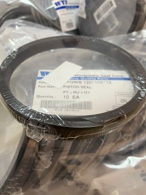 Hydraulic piston seal SPGWB 120x105x12 PTFE + NYLON + NBR WYS/Korea  , KOMATSU 707-44-12080