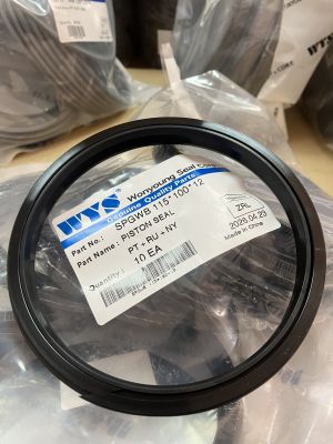 Hydraulic piston seal SPGWB 115x100x12 PTFE + NYLON + NBR WYS/Korea  , KOMATSU 707-44-11280