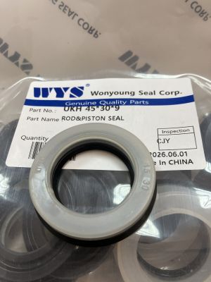 Hydraulic piston seal UKH 45x30x9 polyamide (PA)+ NBR70 WYS, up to 210 bar ,Komatsu 102-61-17224