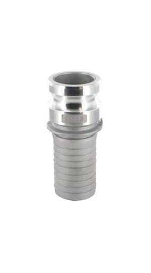 Бърза връзка Camlock тип E - 1/2" (Алуминий) - мъжка с накрайник за маркуч 13 mm MCC/Germany