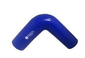 Silicone elbow 90° with reduced from 60mm on 51mm inner diameter for radiator/cooler MCC/Germany