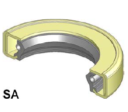 Oil seal  SA2 (C) 66.68x92.02x11.88 NBR Marvel/TW, JOHN DEERE AT15975,455003,CATERPILLAR 3J0365