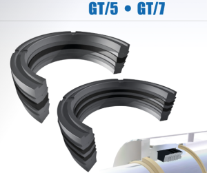 Hydraulic rod seal GT7 60x80x37 up to 400 bar GUARNITEC/Italy