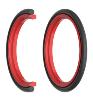 Hydraulic rod seal RS 45х60.1х6.3 PU98 + NBR70  до 350 bar KVK/China