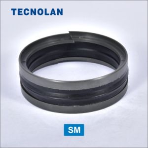 Hydraulic piston seal SM 40x32x15.5 NBR+POM+TPE up to 350 bar KVK/China