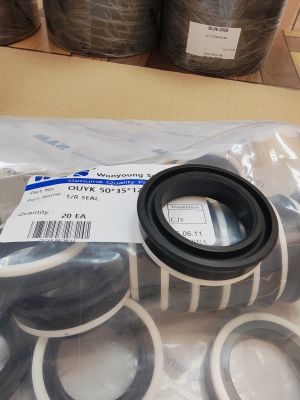 Hydraulic piston seal OUYK 50x35x12 NBR70+PA WYS/Korea  up to 270 bar , KOMATSU 09370-00050