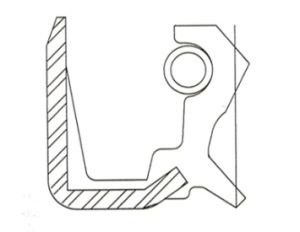 Семеринг BS (TM) 13x25x7 NBR WLK/TW , за скоростна кутия  на TOYOTA 90311-13050  