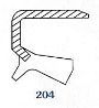 Семеринг    BSOF (204) 64x82x7 NBR SOG/TW