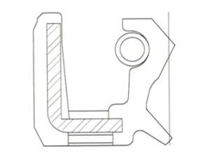 Oil seal TC (AS) 78x100x13  ACM WLK/TW