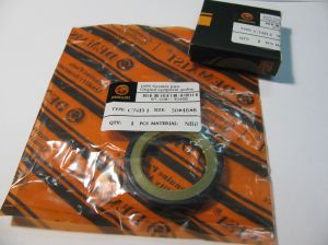 Oil seal SCJY 30x46x8 Nylon + NBR  Demaisi/China , steering rack of  Toyota OEM 9031030009