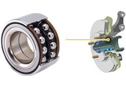  Wheel hub bearing  ILJIN IJ111005 39.1x74x36/34 mm,  Hyundai-517202D000, Kia-51720-2D100,713 6263 50, VKBA 6812, R184.13,DAC39.1740036/34