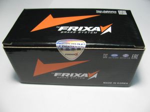 Комплект спирачни накладки HANKOOK FRIXA предни дискови FPD16 (A.B.S. 37582) за Chevrolet, Opel, Vauxhall