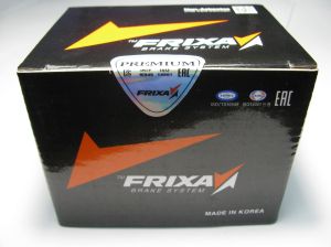 Комплект спирачни накладки HANKOOK FRIXA предни дискови FPE100 (A.B.S. 36881) за Alpine, Dacia, Peugeot,Renault