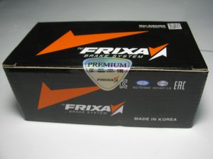 Комплект спирачни накладки HANKOOK FRIXA предни дискови FPE058 (A.B.S. 36535) за Toyota