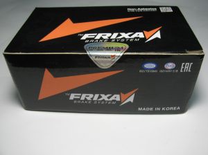 Комплект спирачни накладки HANKOOK FRIXA предни дискови FPE024N (A.B.S. 37272) за Citroen, DS, Opel, Peugeot