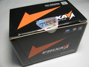 Комплект спирачни накладки HANKOOK FRIXA  предни дискови FPK05 (A.B.S. 36726) за Kia,  Mazda