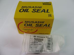 Oil seal AS 17.5x32x7 NBR Musashi N2233, steering -sector box of Nissan OEM 48029-W0501