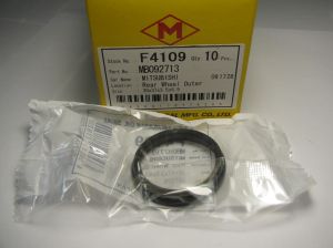 Oil seal ADS-S 30x37x3.5/6.5 Musashi F4109,  differential of Mitsubishi  OEM MB092713