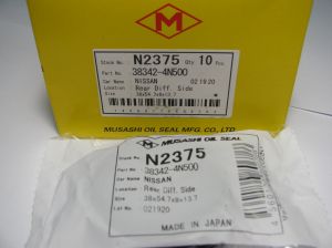 Oil seal  UES-89 38x54.7x8/13.7 NBR Musashi N2375,differential of Nissan OEM 38342-4N500