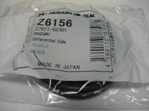Oil seal AS 35x55x8 W NBR Musashi Z6156, front differential of Suzuki ОЕМ 27611-82301