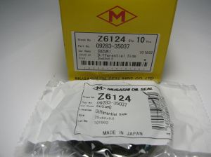 Oil seal AS 35x62x9.5 NBR Musashi Z6124, differential of Opel, Suzuki ОЕМ 09283-35037