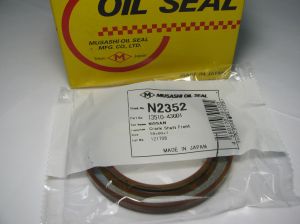 Oil seal AS 58x80x7 R Silicone Musashi N2352, crankshaft of BMC,Ford,Nussan,UD Trucks OEM 13510-43G01