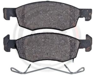 A.B.S.  35081  Brake Pad Set, disc brake for front axle of Opel 95517028, 95524972